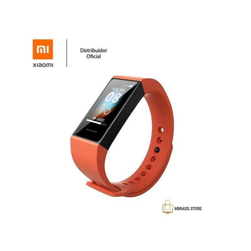 BRACELETE XIAOMI SILICONE BAND 4C XM527LAR LARANJ 