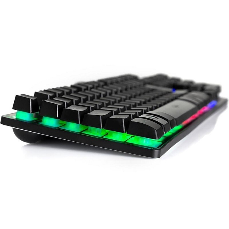 TECLADO DAZZ GAMER USB 2.0 RAPID FIRE REVOLUTION 62520-3 PRETO