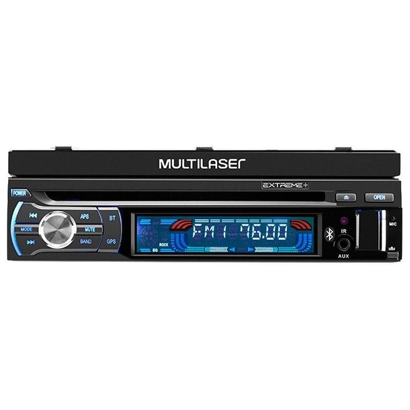 DVD RETRATIL MULTILASER TV DIGIGTAL/GPS BT GP044  