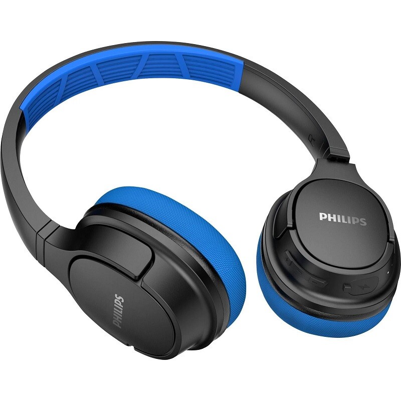 FONE PHILIPS BLUETOOTH TASH402 C/MICROF. AZ/PT    