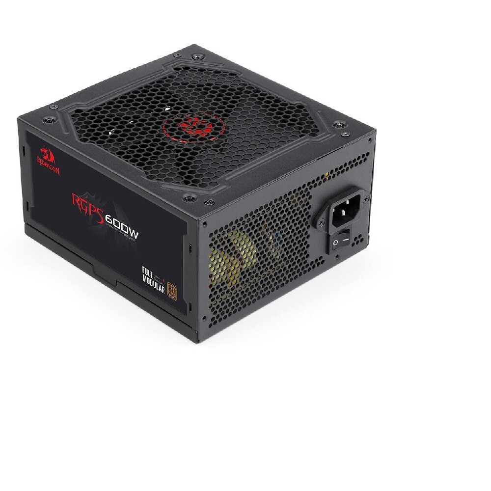 FONTE REDRAGON GAMER 600W FULL MOD. 80 PLUS BRONZE