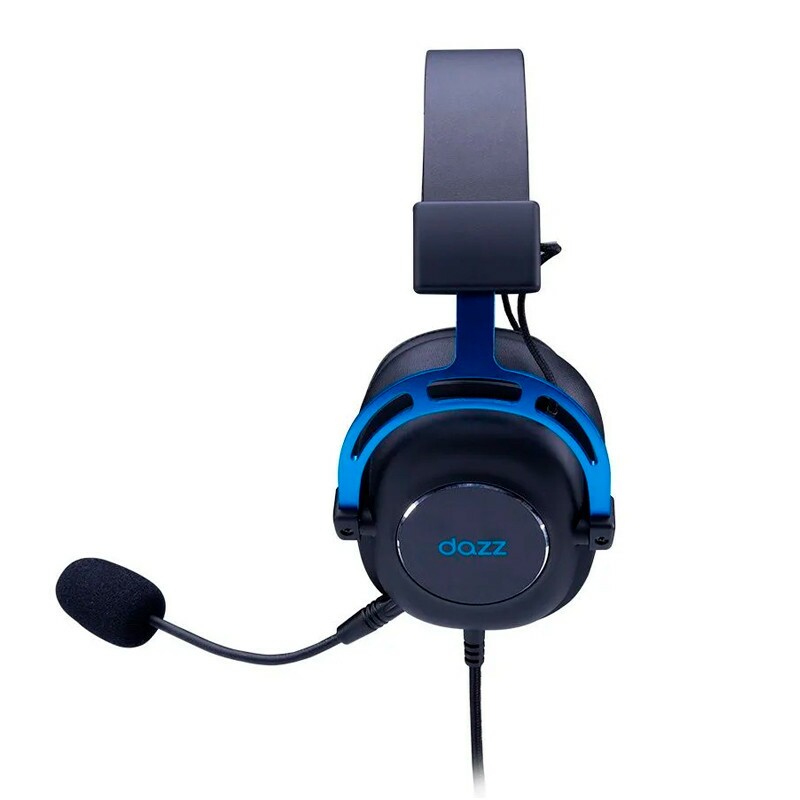FONE DAZZ GAMER  FT3 ULTRA LEVE VIRTUAL 7.1 PT/ AZ