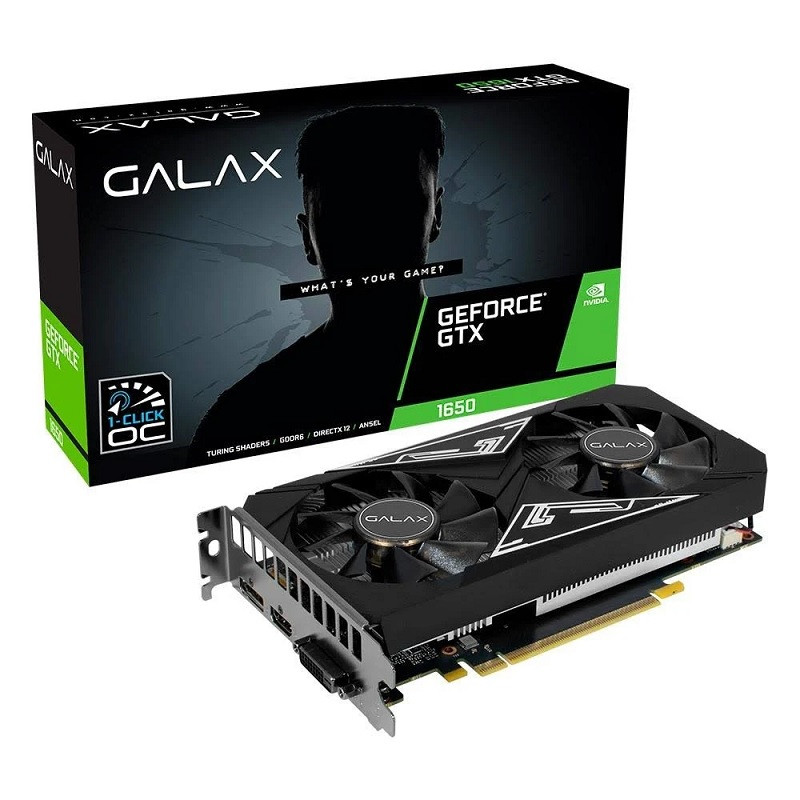 GPU GALAX N.GEFORCE GTX1650 4GB GDDR6 128BITS     