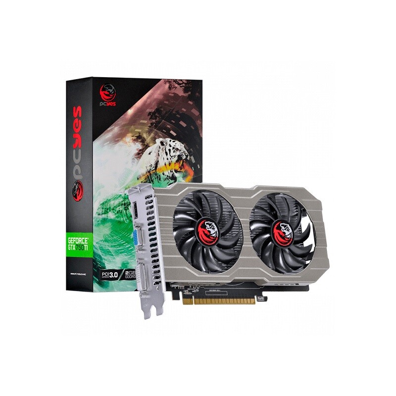 GPU PCYES N.GEFORCE GTX 750TI  2GB GDDR5 128BITS D