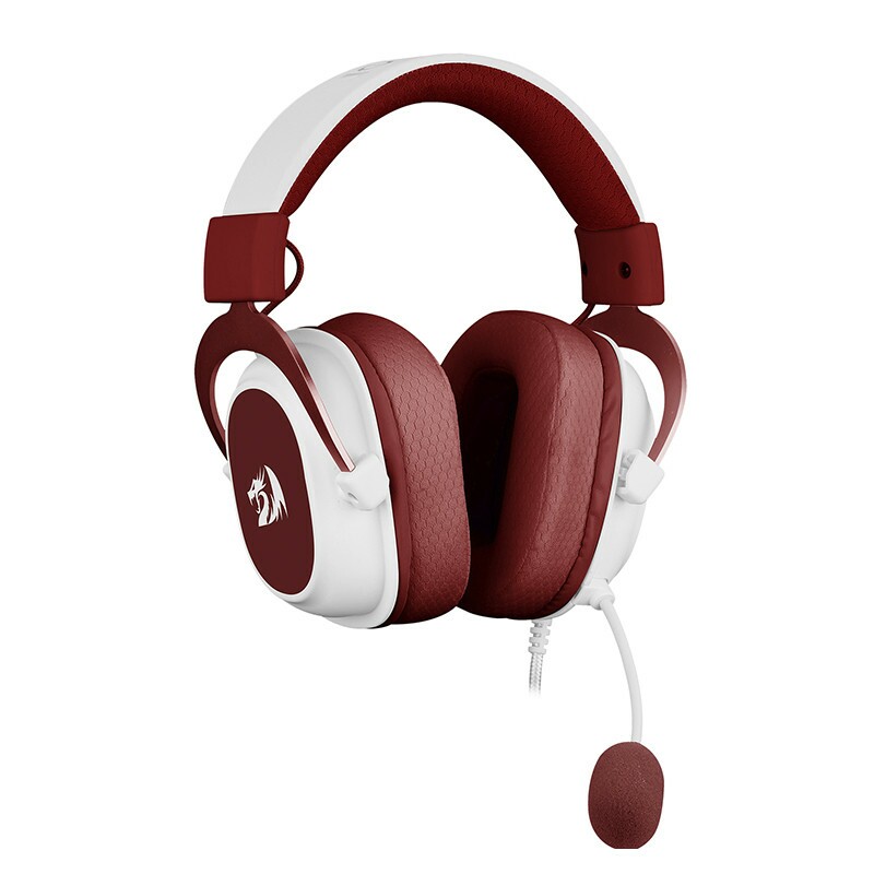 FONE REDRAGON HEADSET H530-R HERO BR/VERMELHO     