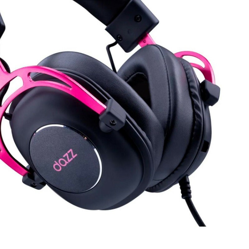 FONE DAZZ GAMER  FT3 ULTRA LEVE VIRTUAL 7.1 PT/ROS