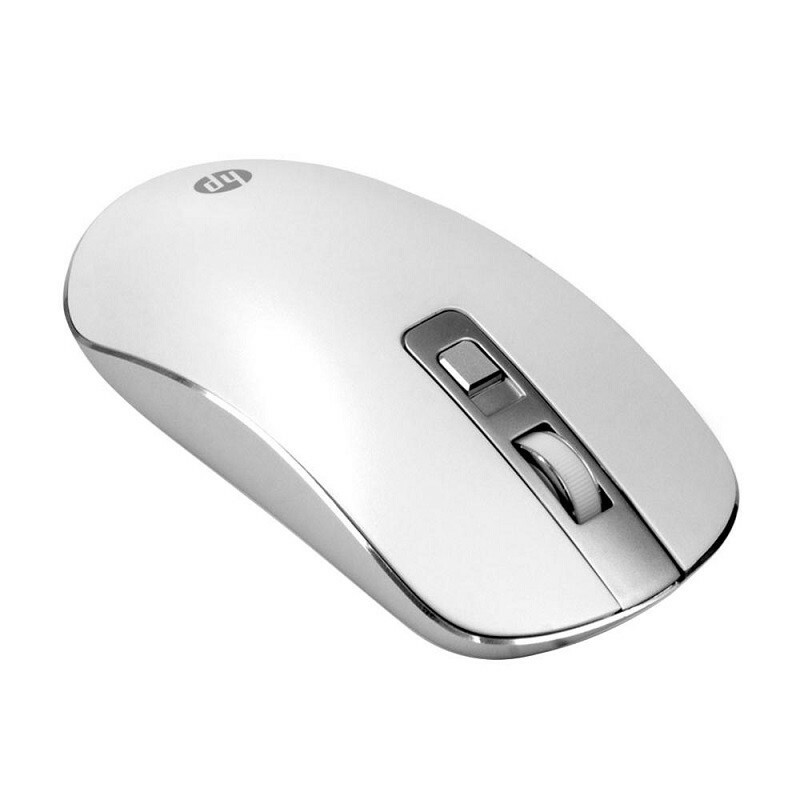 MOUSE HPUSB S/FIO S4000 1600DPI BRANCO            