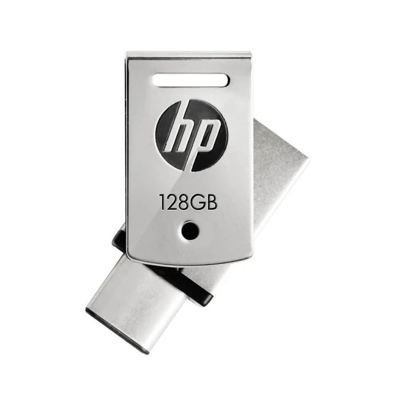 PEN DRIVE 128GB HP 3.1+TIPO C X5000M              