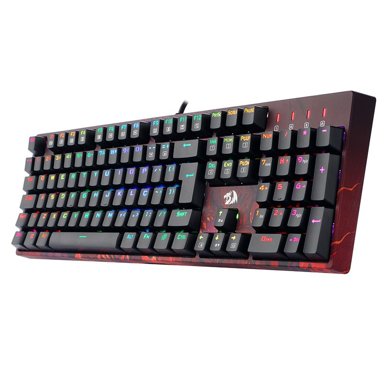 TECLADO REDRAGON GAMER INFERNAL DRAGON ID582      