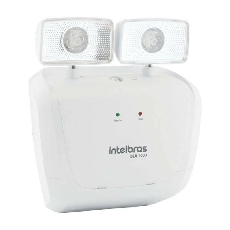 LUMINARIA INTELBRAS DE EMERG.1000 LUMENS BLA1000  