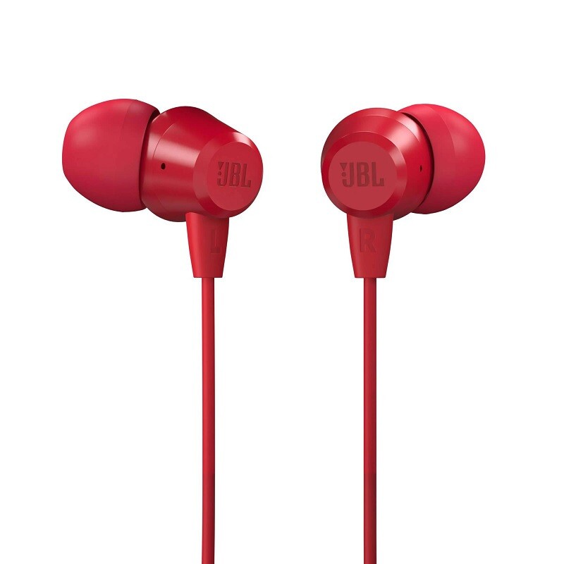 FONE JBL C50HI VERMELHO                           