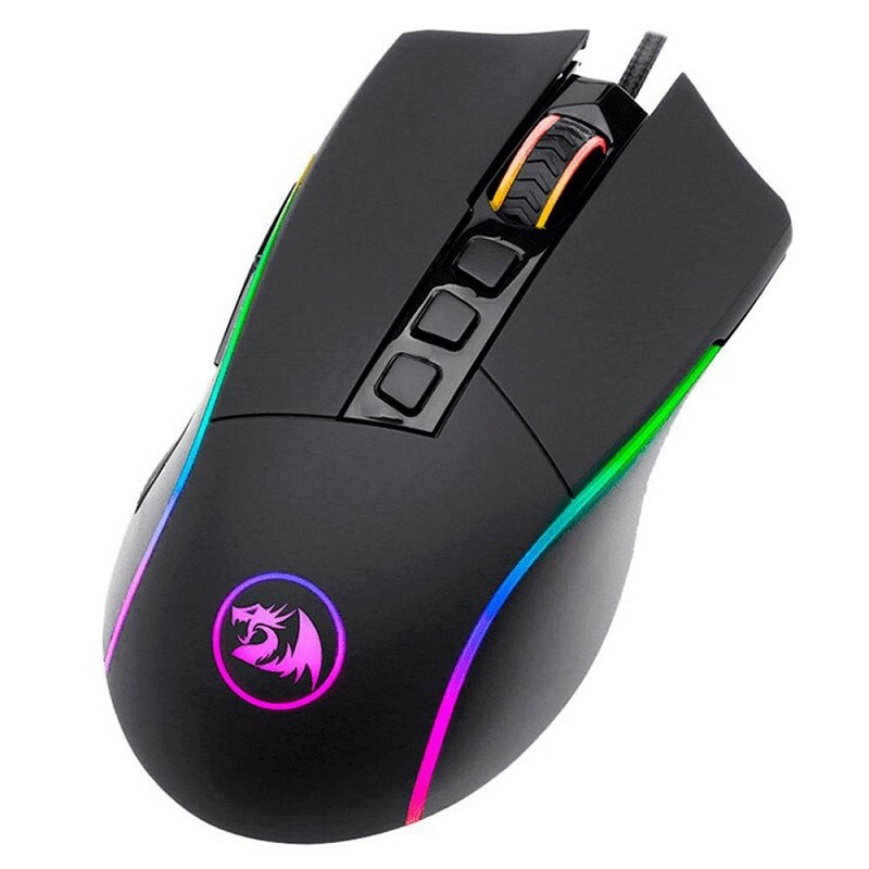 MOUSE REDRAGON GAMER LONEWOLF 2 RGB PT            
