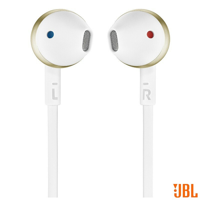 FONE JBL TUNE 205 BLUETOOTH BR/DOURADO            