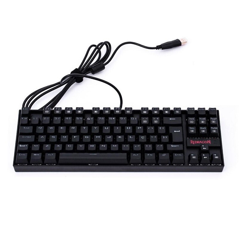 TECLADO REDRAGON GAMER KUMARA MEC.SW.BLUE         