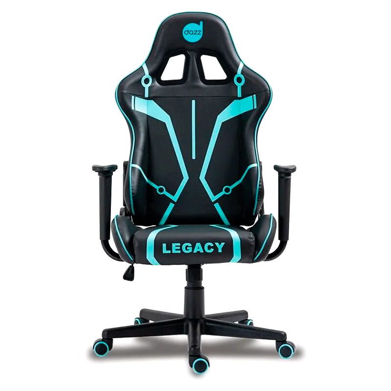 CADEIRA DAZZ GAMER LEGACY SERIES 62000144 PT/AZUL 