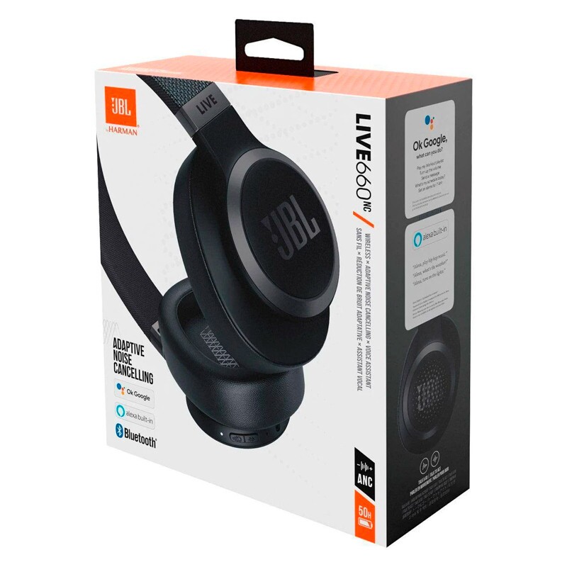 FONE JBL LIVE 660NC PRETO                         