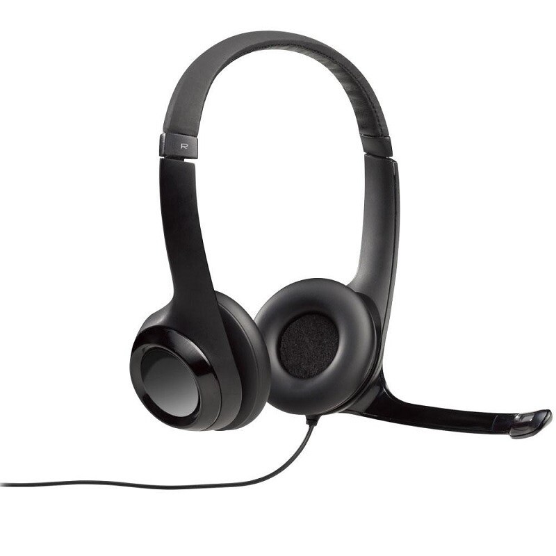 FONE LOGITECH USB H390 HEADSET PRETO     