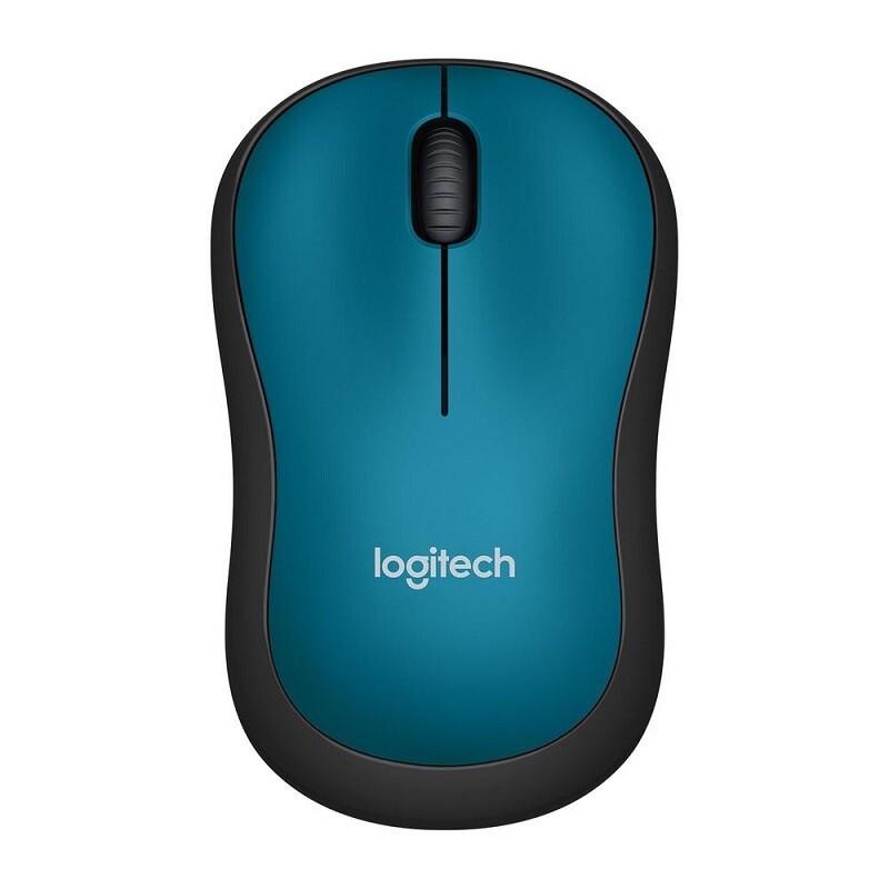 MOUSE LOGITECH USB S/FIO M185 RC/NANO AZUL 