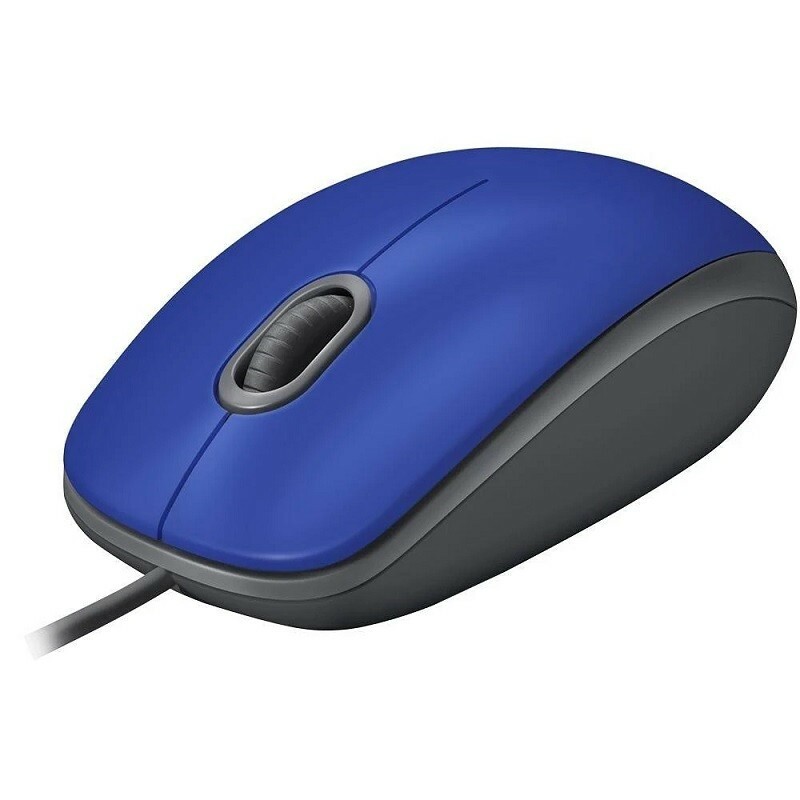 MOUSE LOGITECH USB M110 SILENT AZUL               