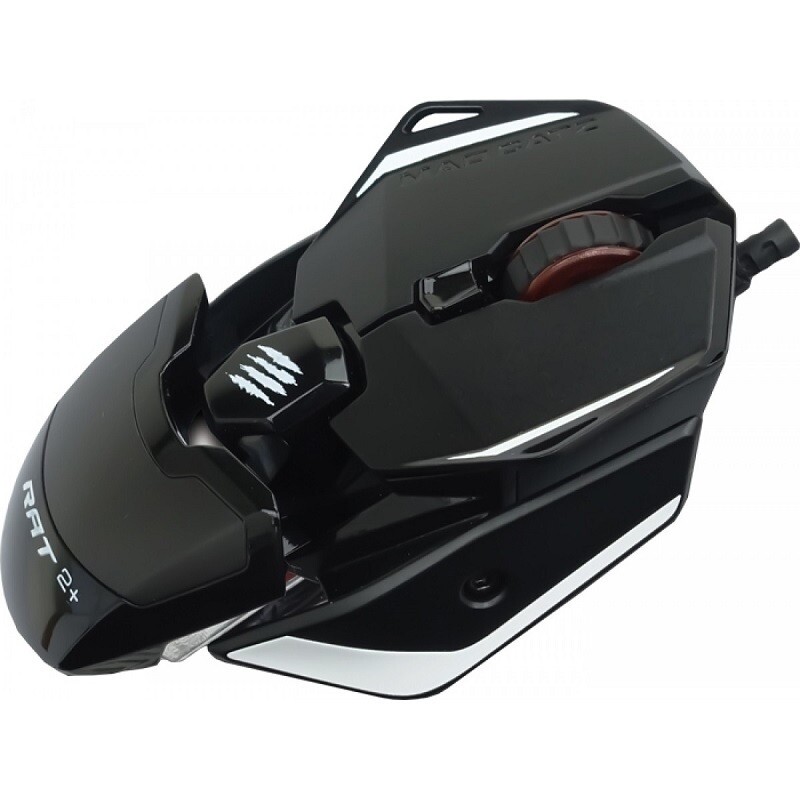 MOUSE MAD CATZ GAMER R.A.T.2+ 5000DPI PRETO       