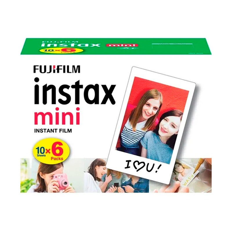 KIT FILME INSTAX MINI 60 FOTOS                    