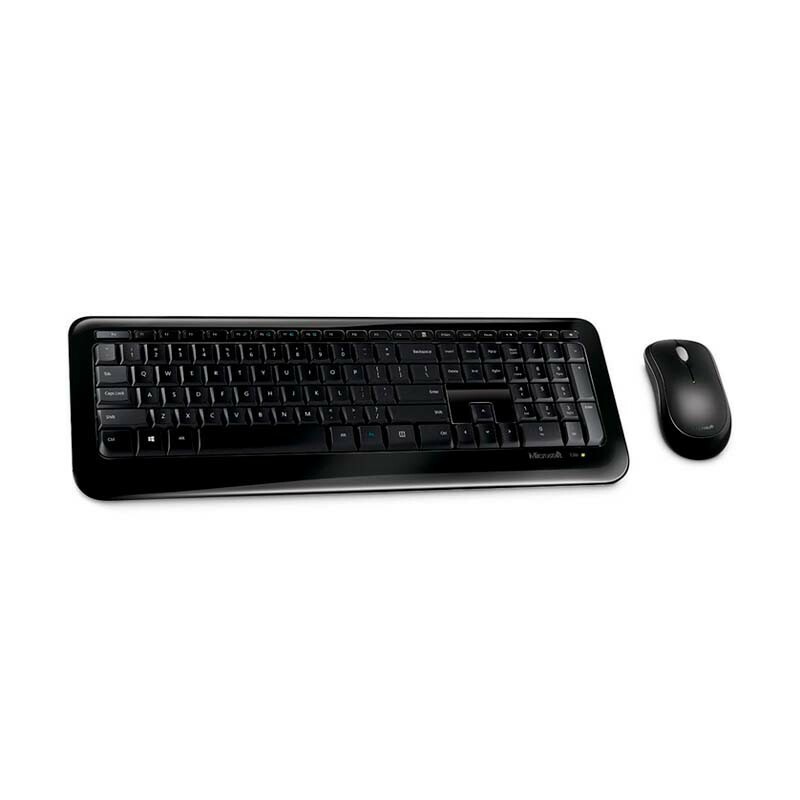 TECLADO+M MICROSOFT USB S/FIO 850 DESKTOP PRETO   