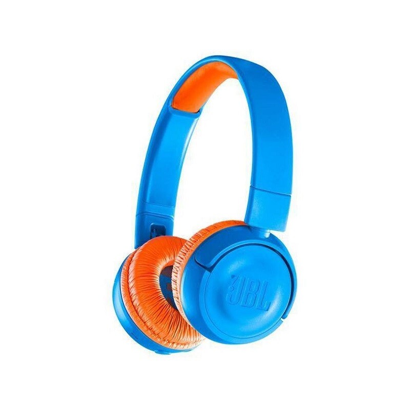 FONE JBL JR300 BLUETOOTH LARANJA/AZUL             