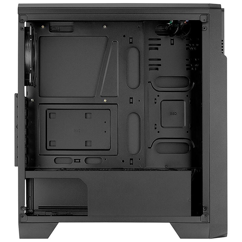 GABINETE AEROCOOL ATX ORE SATURN FRGB PRETO       