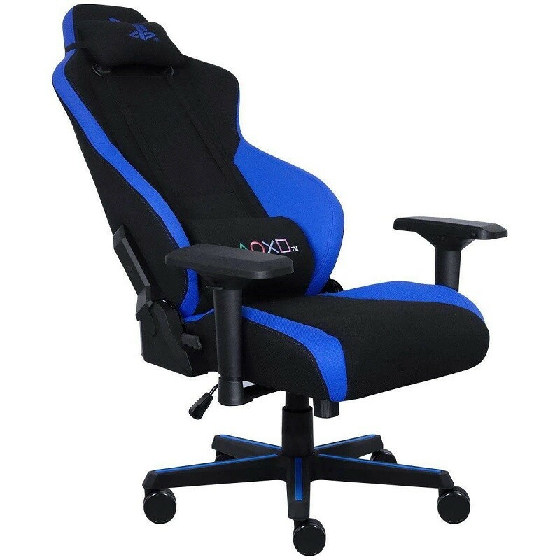 CADEIRA PCYES GAMER PLAYSTATION AZUL              