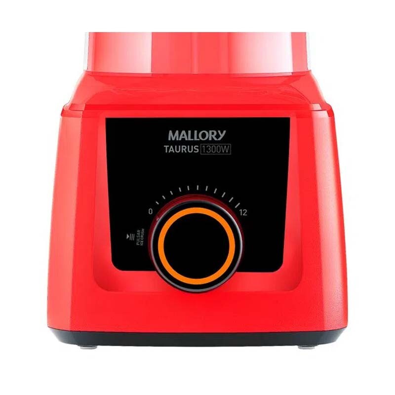 LIQUIDIFICADOR MALLORY TAURUS 127V VERMELHO       