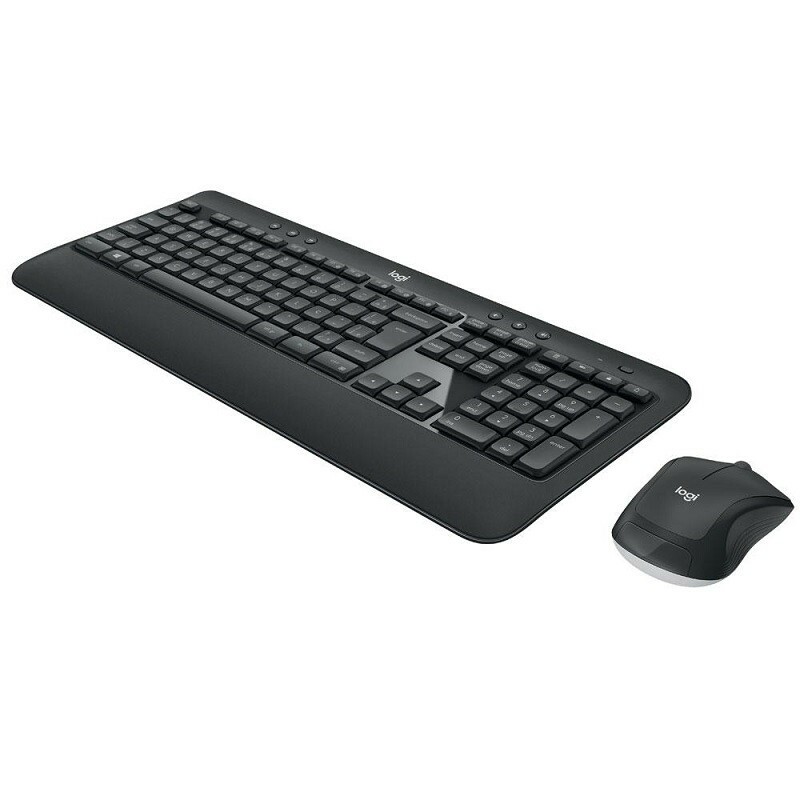 TECLADO+M LOGITECH USB S/FIO MK540 PRETO