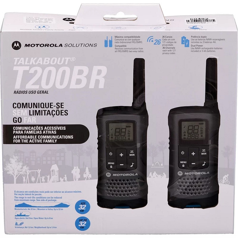 RADIO COMUNIC. MOTOROLA TALKABOUT T200BR 32KM CZ  