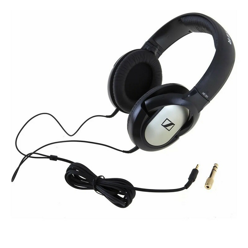 FONE DE OUVIDO SENNHEISER HD201 POWERFUL PRETO