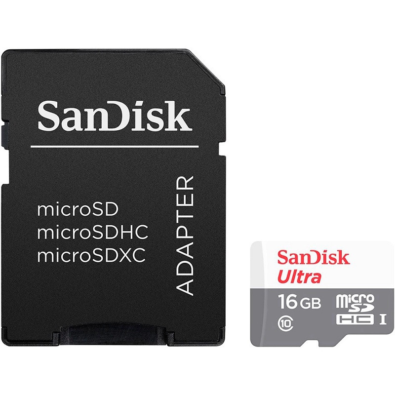 MEM.MICRO SD 16GB SANDISK ULTRA CL.10 48MB/S      