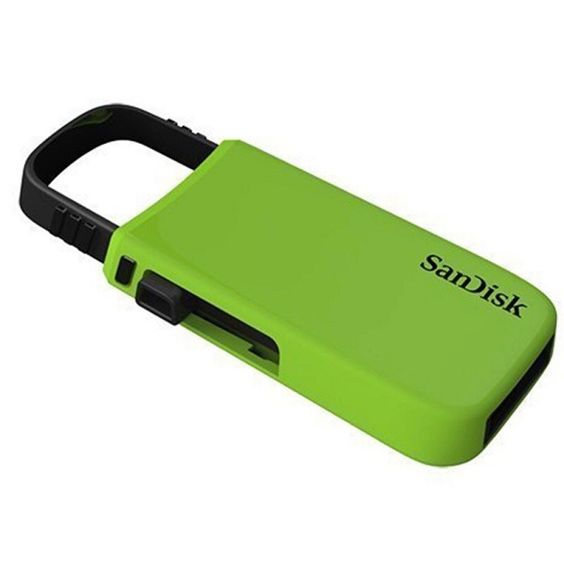 PEN DRIVE 16GB SANDISK CRUZER U VERDE