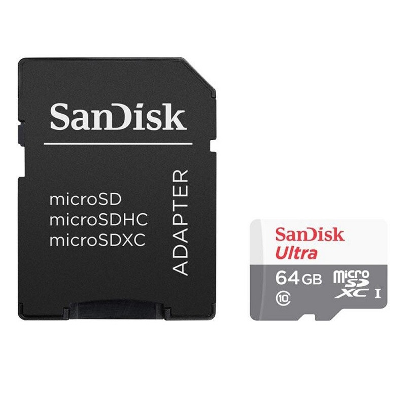 MEM.MICRO SD 64GB SANDISK ULTRA CL.10 80MB/S      