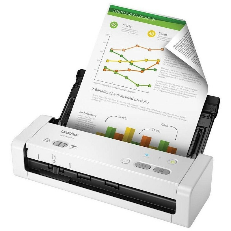 SCANNER BROTHER ADS-1250W PORTATIL WIFI PT/BR     