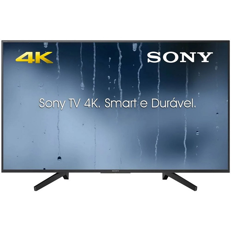 TV LED SONY UHD 4K HDR 55" SMART KD-55X705F PRETO 