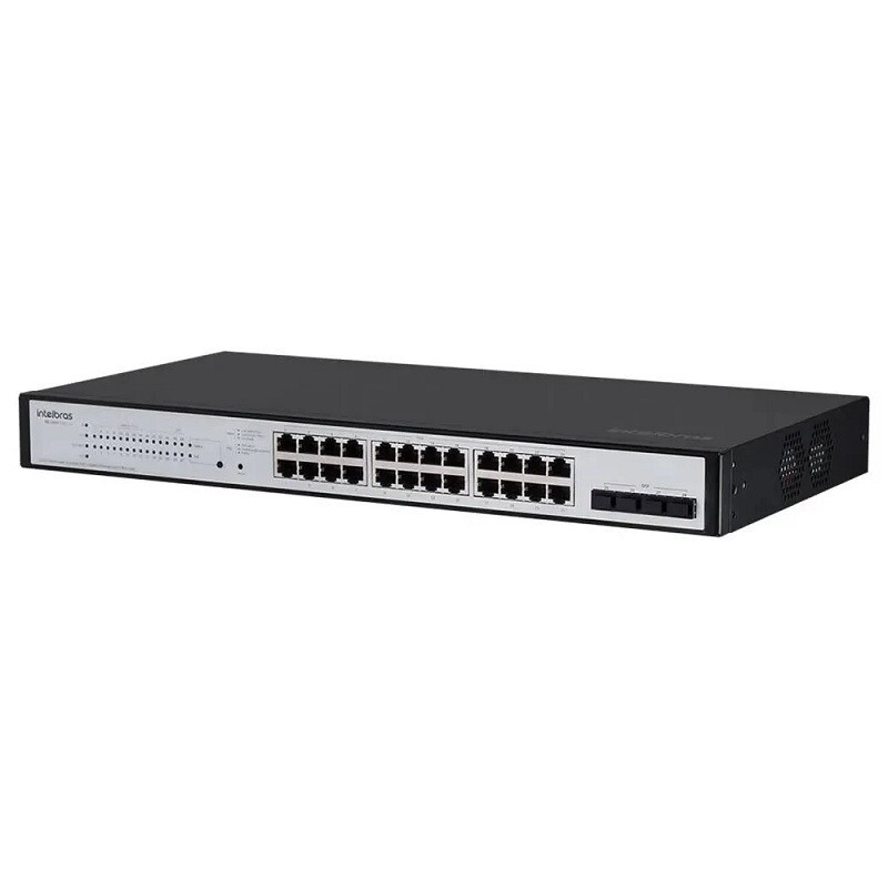 SWITCH INTELBRAS POE 24P GIGA+4P SG2404 L2+       