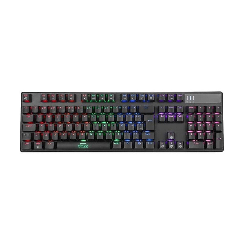 TECLADO DAZZ GAMER  CYBERTRONIC CONTENT 625280 AZ 
