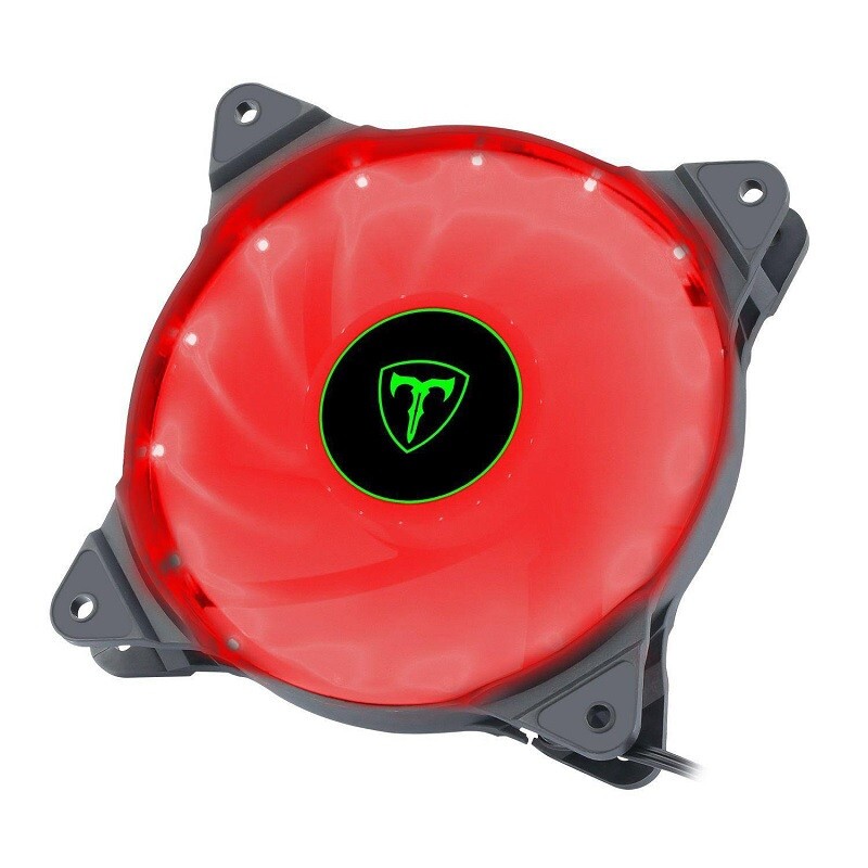 FAN 120X25MM LED VERMELHO T-TGF300-R              