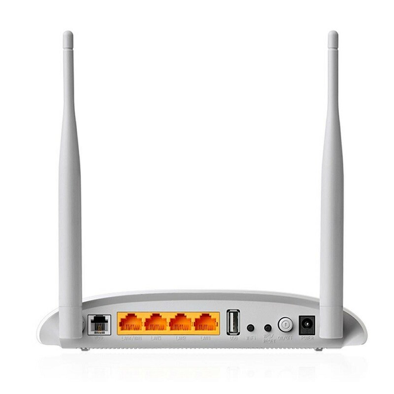 MODEM TP-LINK+ROTEADOR S/FIO ADSL2+ N 300MBPS TD-W9970