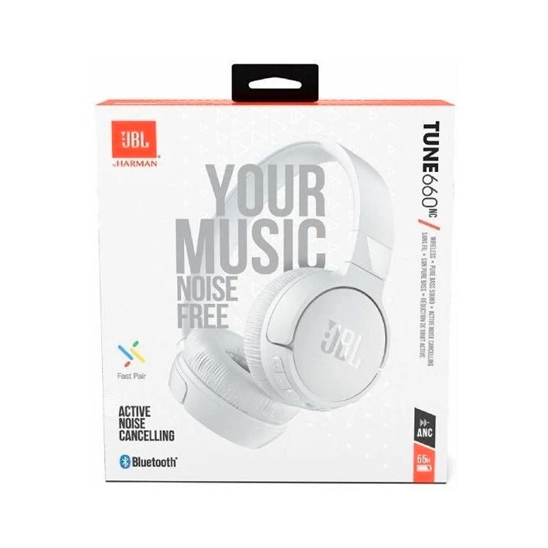 FONE JBL TUNE 660 BLUETOOTH BRANCO                