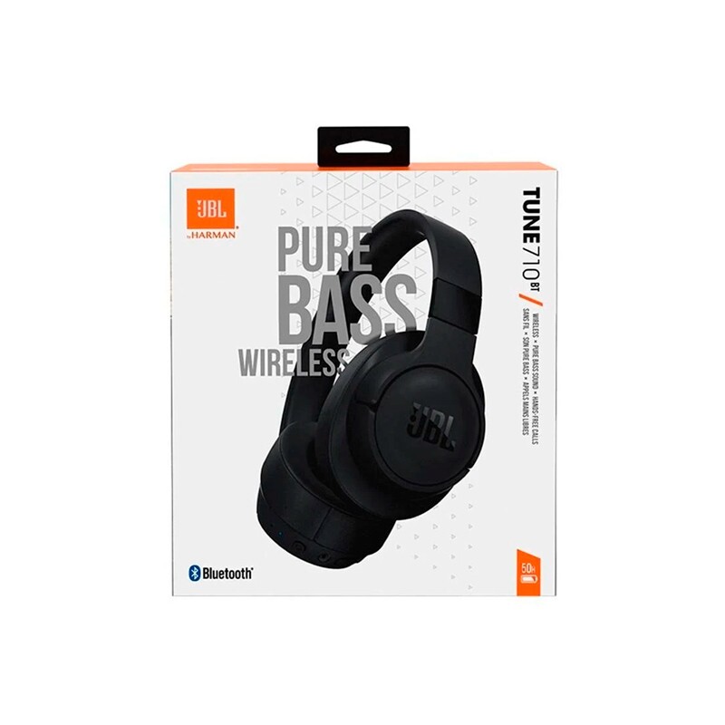 FONE JBL TUNE 710 BLUETOOTH PRETO                 