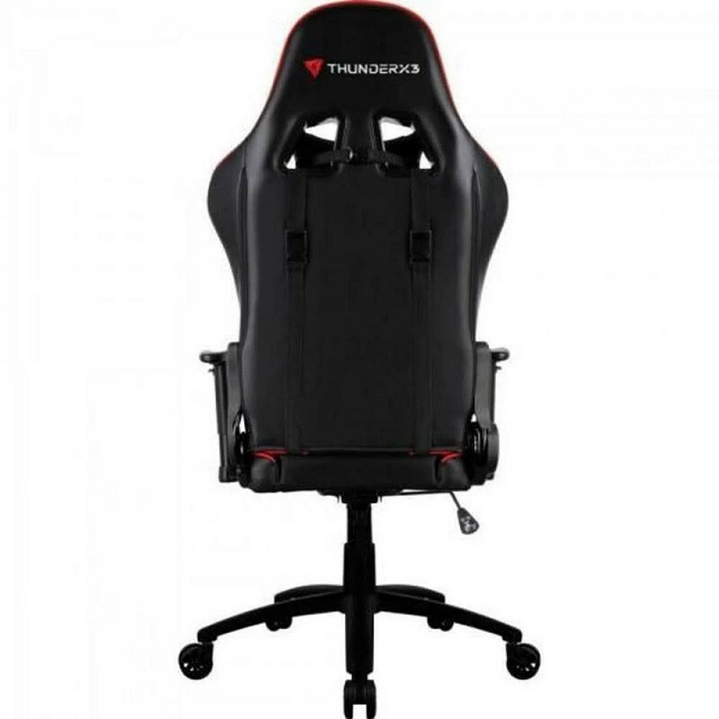 CADEIRA THUNDERX3 GAMER PROF.TGC12 PT/VERMELHO    