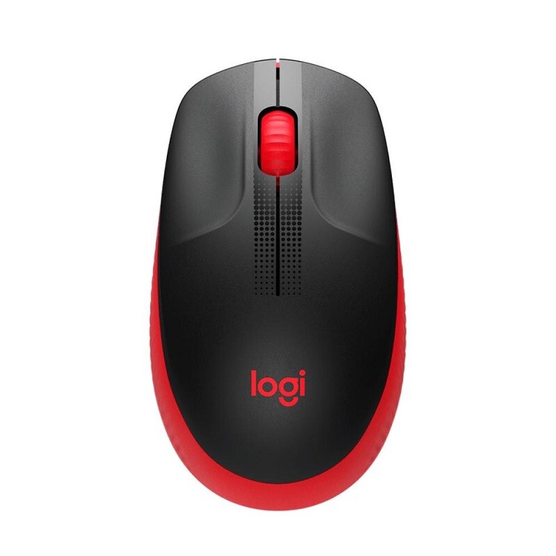 MOUSE LOGITECH USB S/FIO M190 RC/NANO VERMELHO    