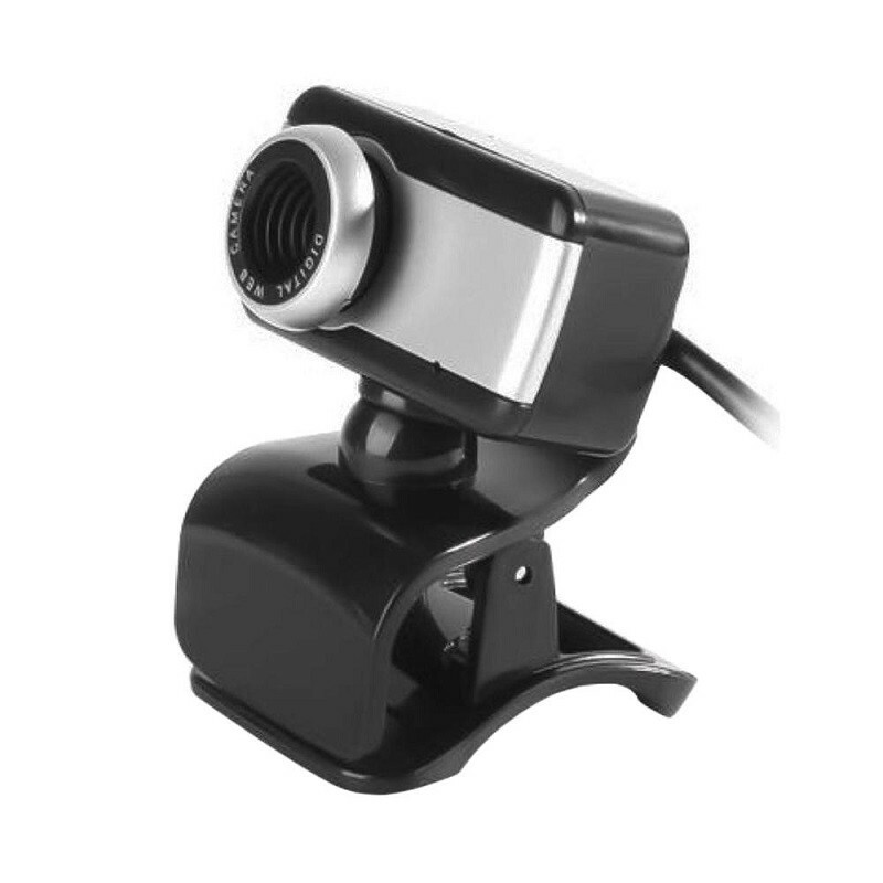 WEBCAM BRAZILPC V4 1.5M C/MICROF. PT/PRATA        