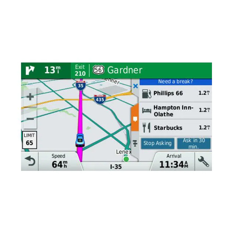 GPS GARMIN DRIVE 60 "6" 010-01533-6M PRETO