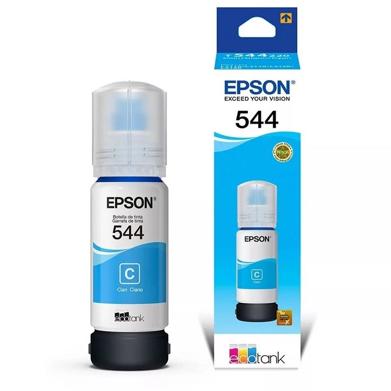 REFIL DE TINTA EPSON T544 CIANO - 65ML            