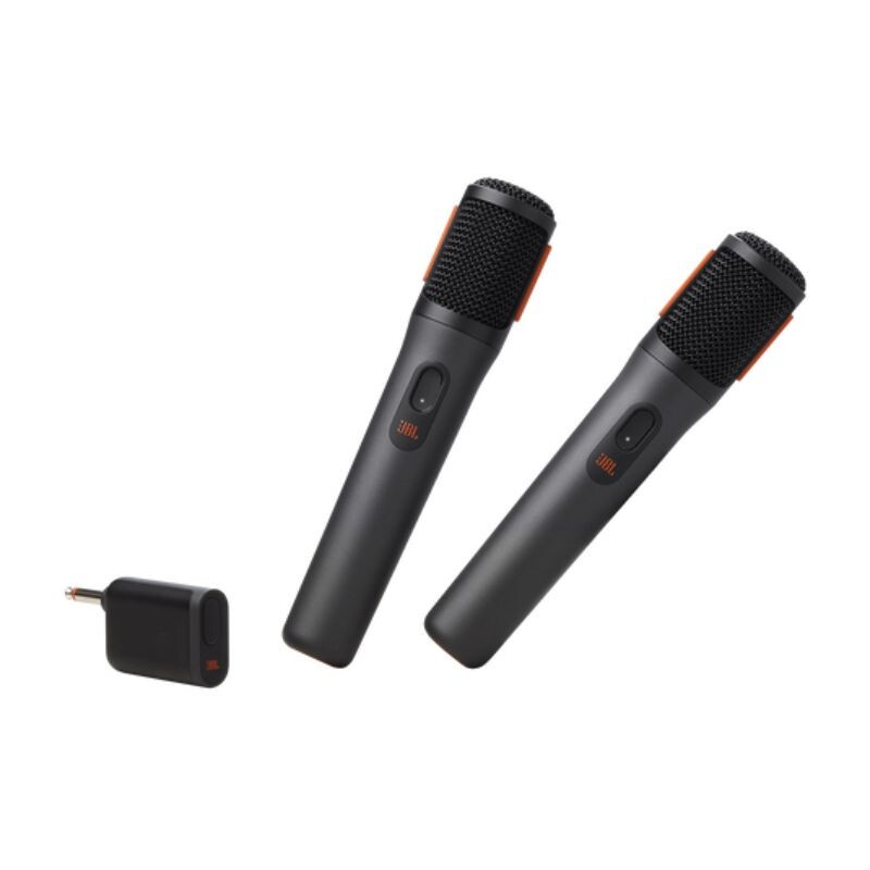 MICROFONE JBL SEM FIO PARTYBOX C/2MIC JBLPBWIRELESSMIC PRETO